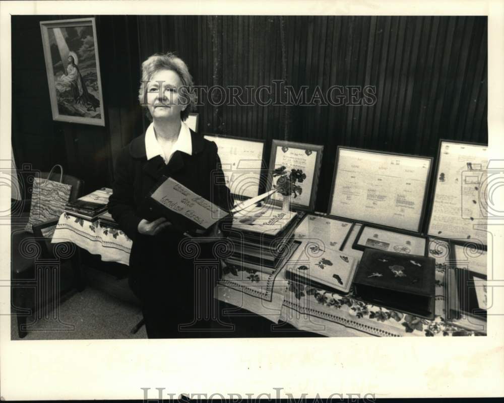 1983 Press Photo Doris Burleigh at Madison Baptist Church, Albany, New York