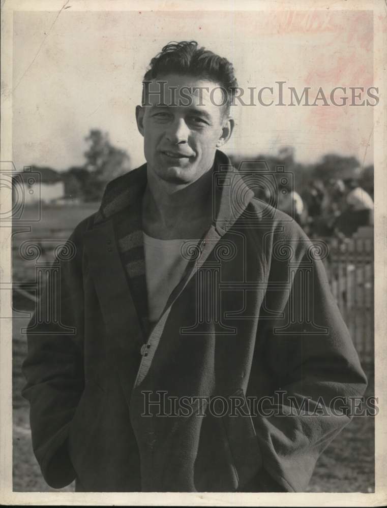 1963 Press Photo Columbia High School football Nick Budnowski, New York- Historic Images