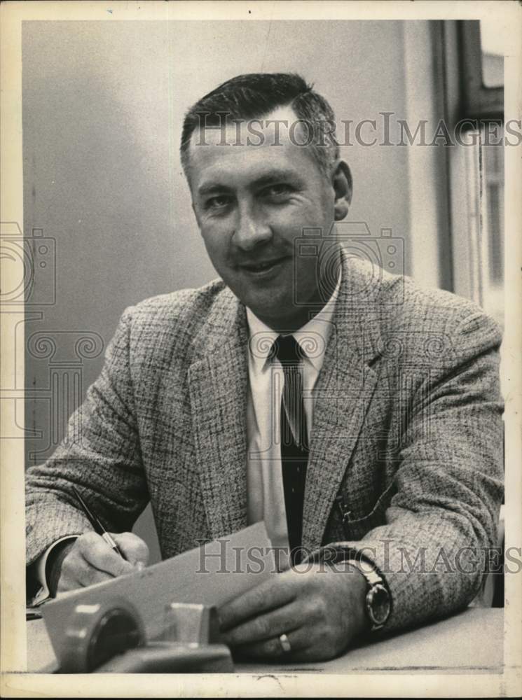 1962 Press Photo William Brinkman, US Marshall, New York - tua64123