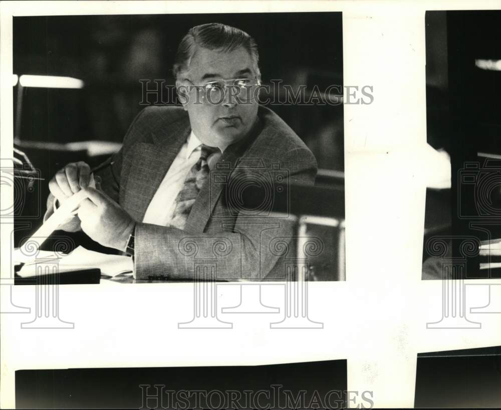 1992 Press Photo Joe Buechs, Fifth Ward Alderman, Albany, New York - tua64742