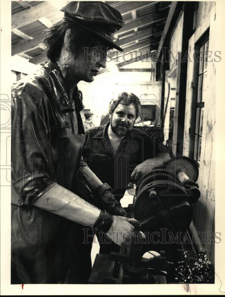 1987 Press Photo Carriage Museum exhibit at the Altamont Fair in New York