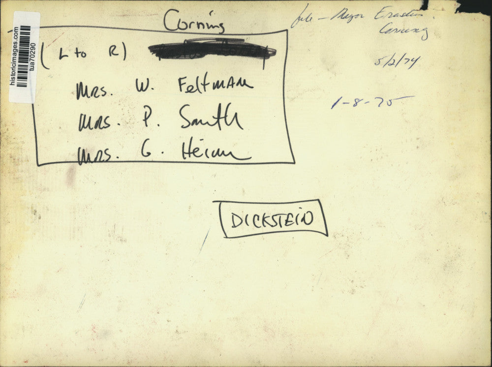 1974 Press Photo Albany, New York Mayor meets with women's group - tua70290