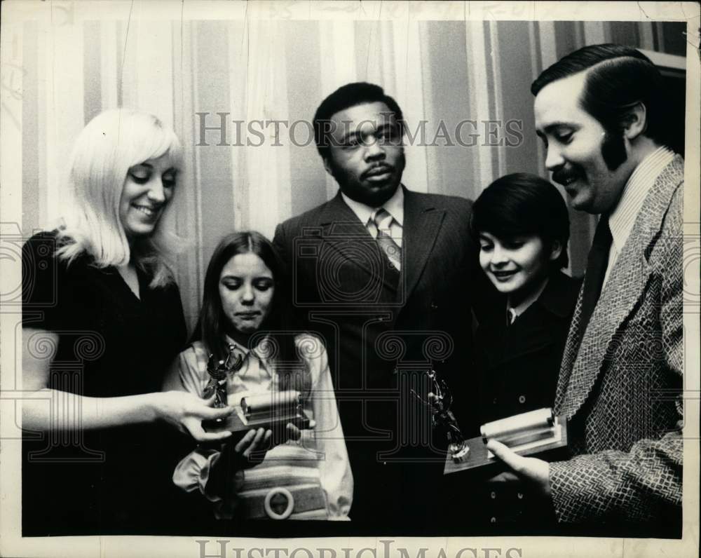 1972 Press Photo Big Brother Big Sister awards presentation in Albany, New York
