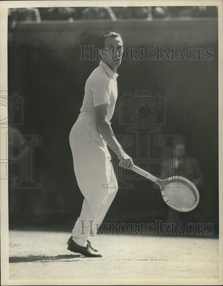 Press Photo French tennis player Henri Cochet - tua71961- Historic Images