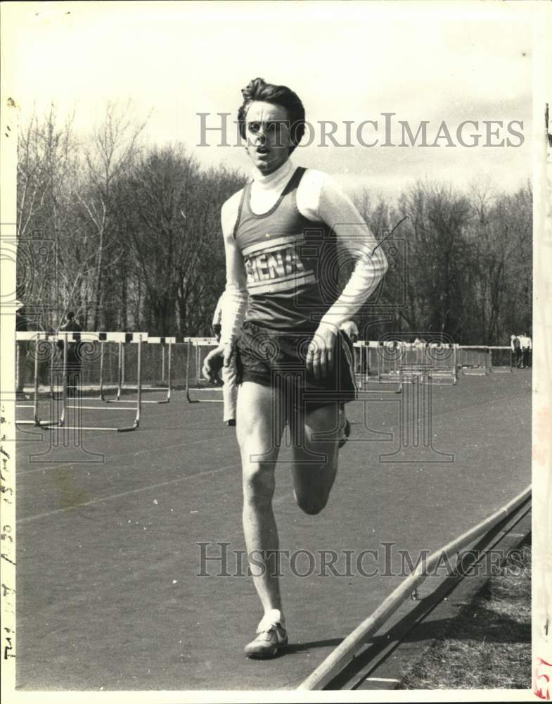 1978 Press Photo Tom Dalton, Siena College track athlete, New York - tua72465- Historic Images