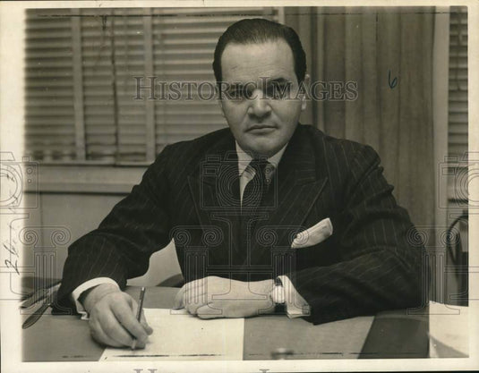 1962 Press Photo Geraldo de Carvalho Sila, Brazilian United Nations Ambassador