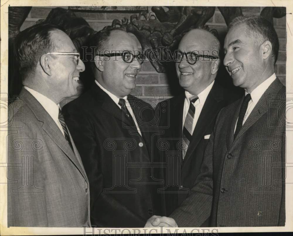 1961 Press Photo Brotherhood dinner held at Temple Beth Emeth, Albany, New York