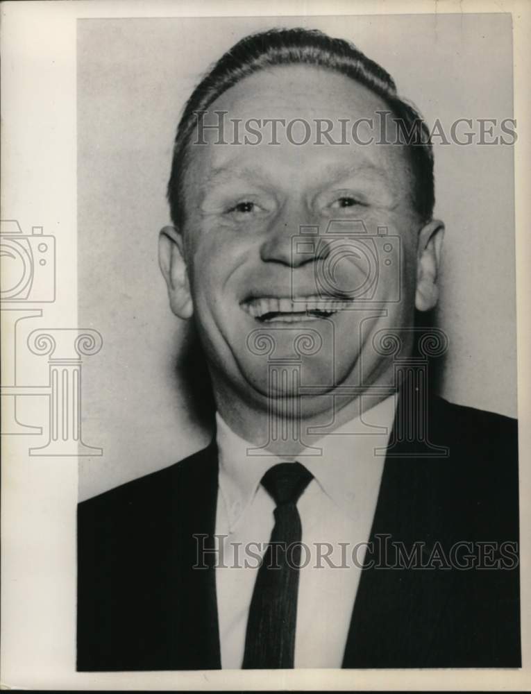 1959 Press Photo John Bridgers, Baylor University football coach - tua79728- Historic Images
