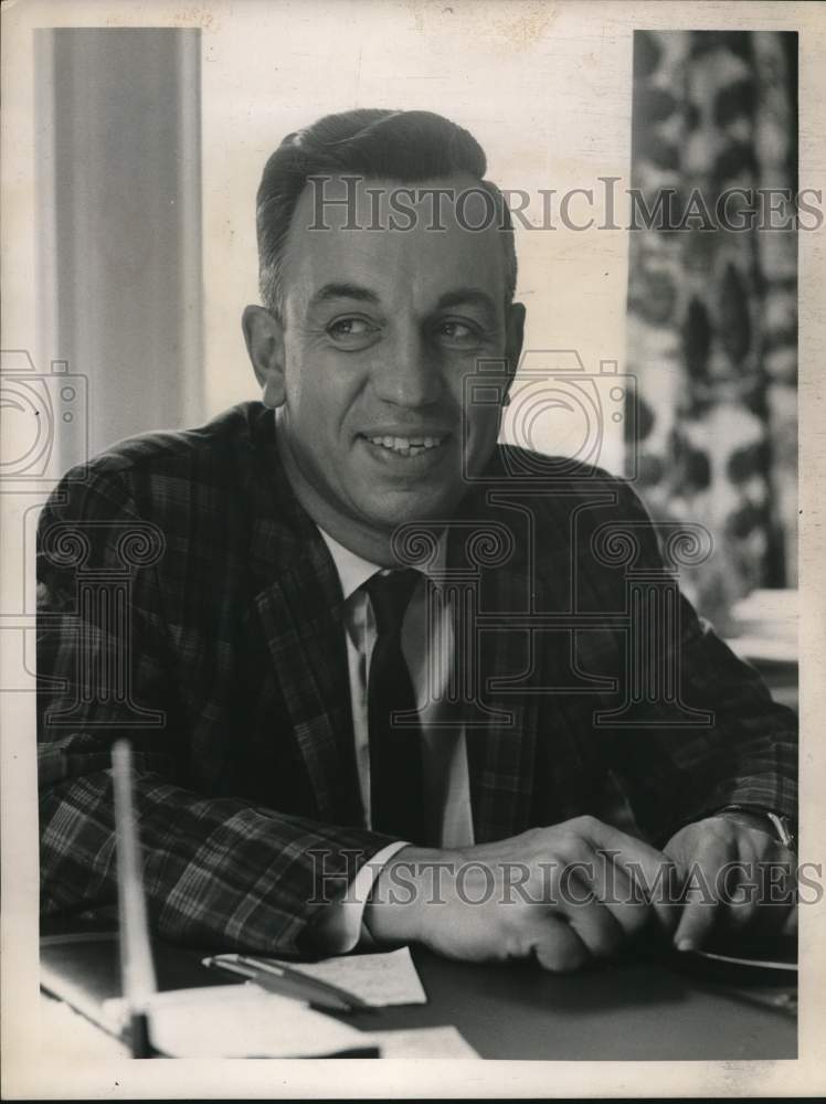 1963 Press Photo Dean O.B. Conoway, State University of New York, Albany