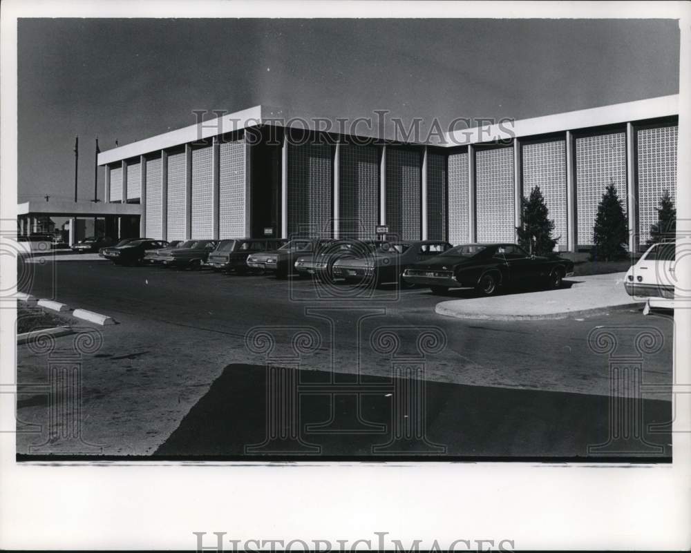 Press Photo Capital Newspapers Building in Albany, New York - tua92994- Historic Images
