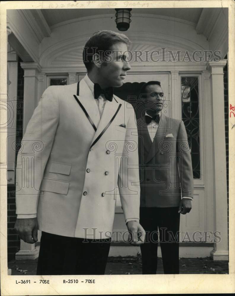 Press Photo Advertisement for men's formal fashions - tua94002- Historic Images