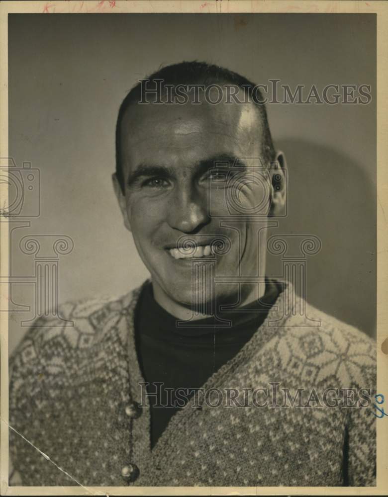 1962 Press Photo Dick Garis, Vermont Ski Instructor - tub03359- Historic Images