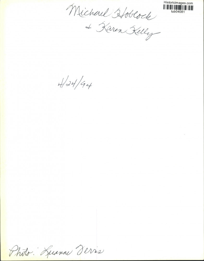 1994 Press Photo Michael Hoblock marries Karen Kelly in New York ceremony