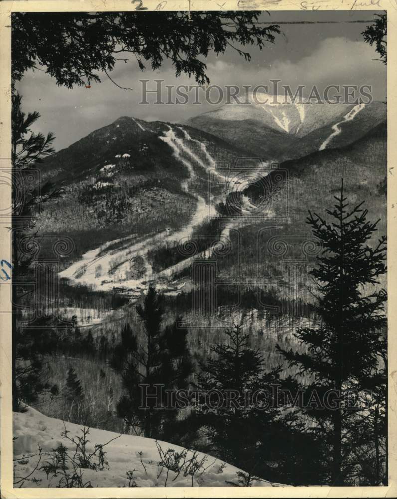 1969 Press Photo Whiteface Mountain ski area in New York - tub07300- Historic Images