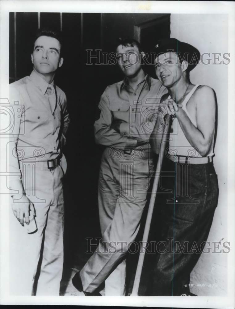 Press Photo Frank Sinatra and Other Gentlemen - tub17426- Historic Images