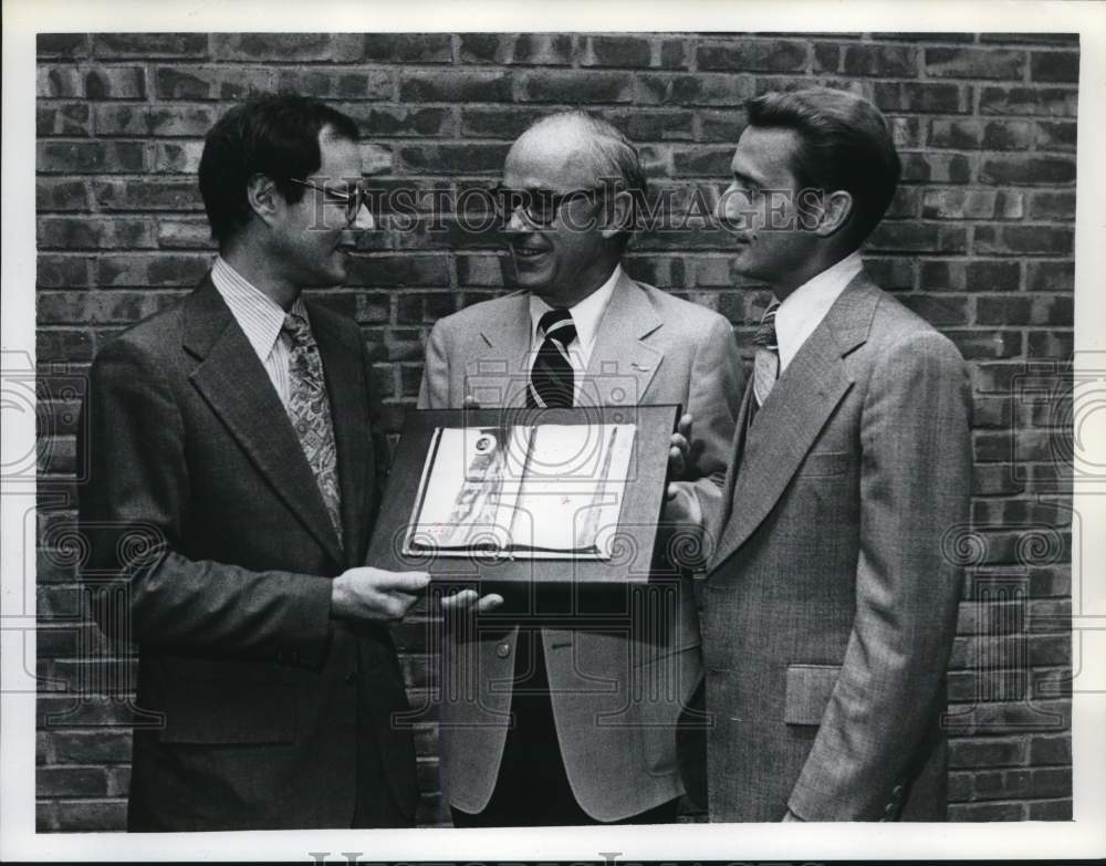 1978 Press Photo Honored Guest Ted C. Southworth at Exchange Club of Albany Mtg