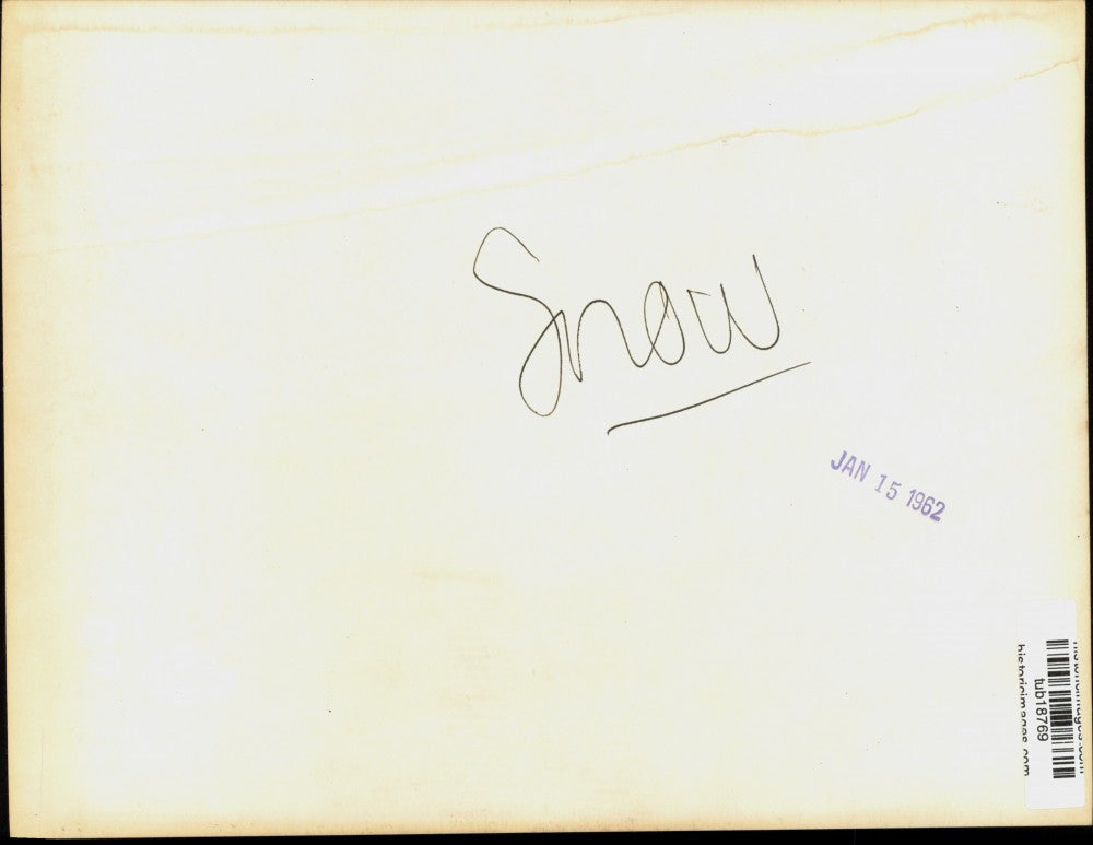 1962 Press Photo Park After Snowfall - tub18769