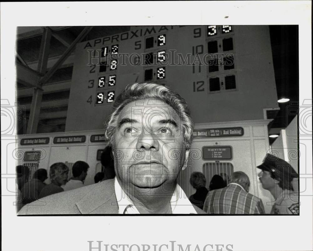 1981 Press Photo Jimmy "The Greek" Snyder, Sports Commentator - tub18886- Historic Images