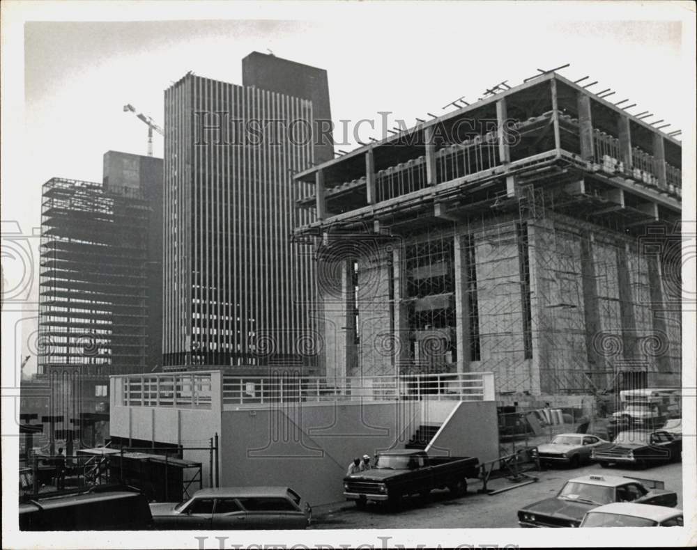 1970 Press Photo Construction of Buildings at South Mall, Albany, New York- Historic Images