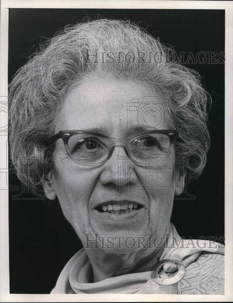 1974 Press Photo Sister Mary Luke Tobin, Supported Women&#39;s Rights - tub23112- Historic Images