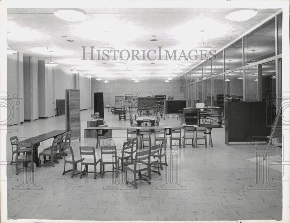 1961 Press Photo Classroom at Unitarian Church in Schenectady, New York