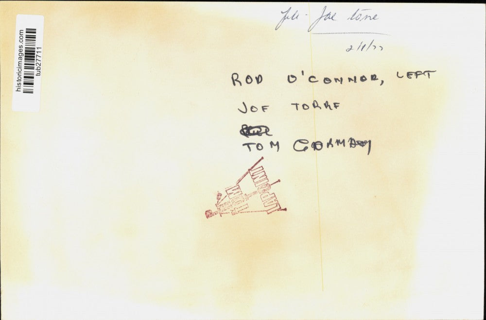 1977 Press Photo Joe Torre, Rod O'Connor, and Other Gentleman - tub27711