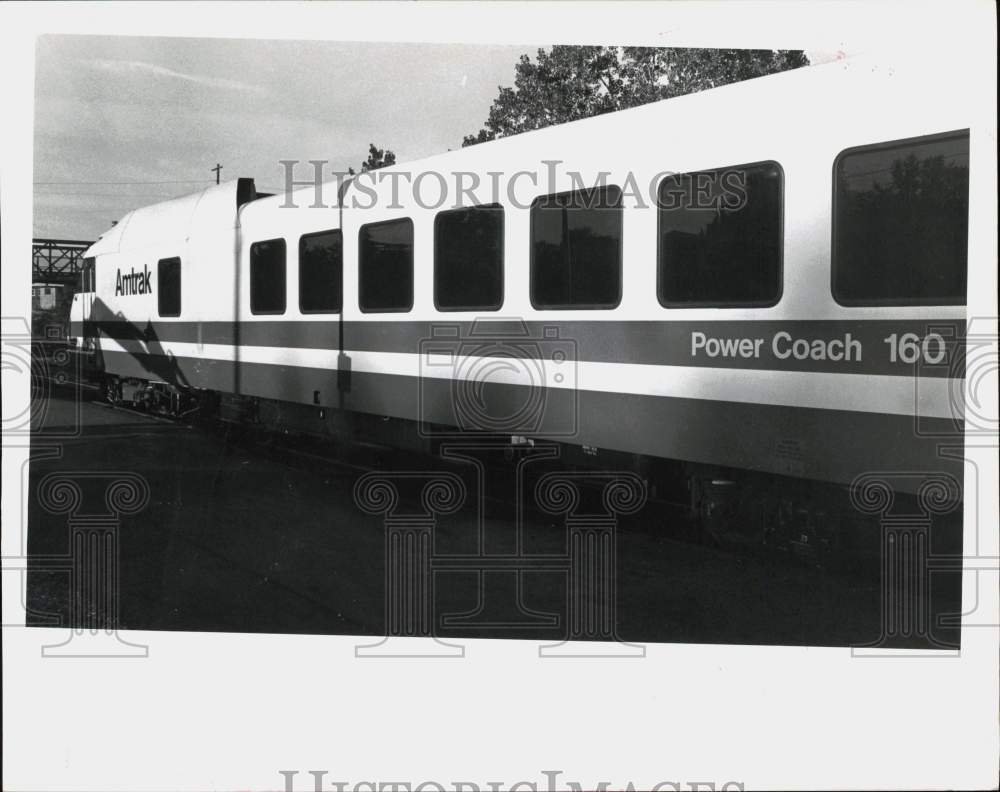 1976 Press Photo Amtrak Power Coach Turbo Train - tub30172