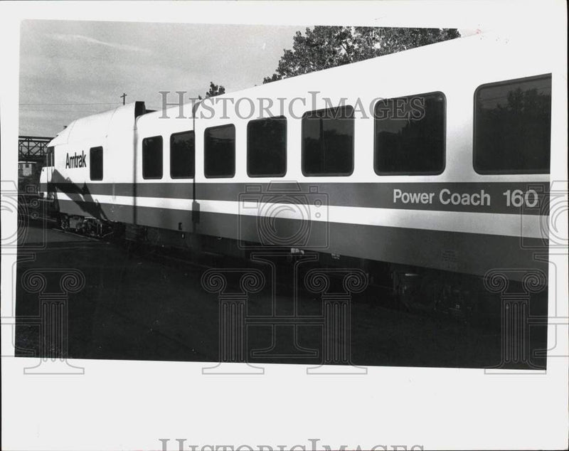 Load image into Gallery viewer, 1976 Press Photo Amtrak Power Coach Turbo Train - tub30172
