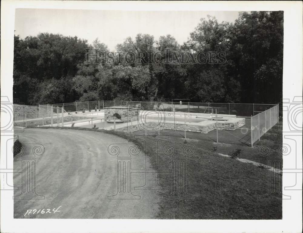 1931 Press Photo Van Hornesville School&#39;s Swimming Pool - tub34414- Historic Images