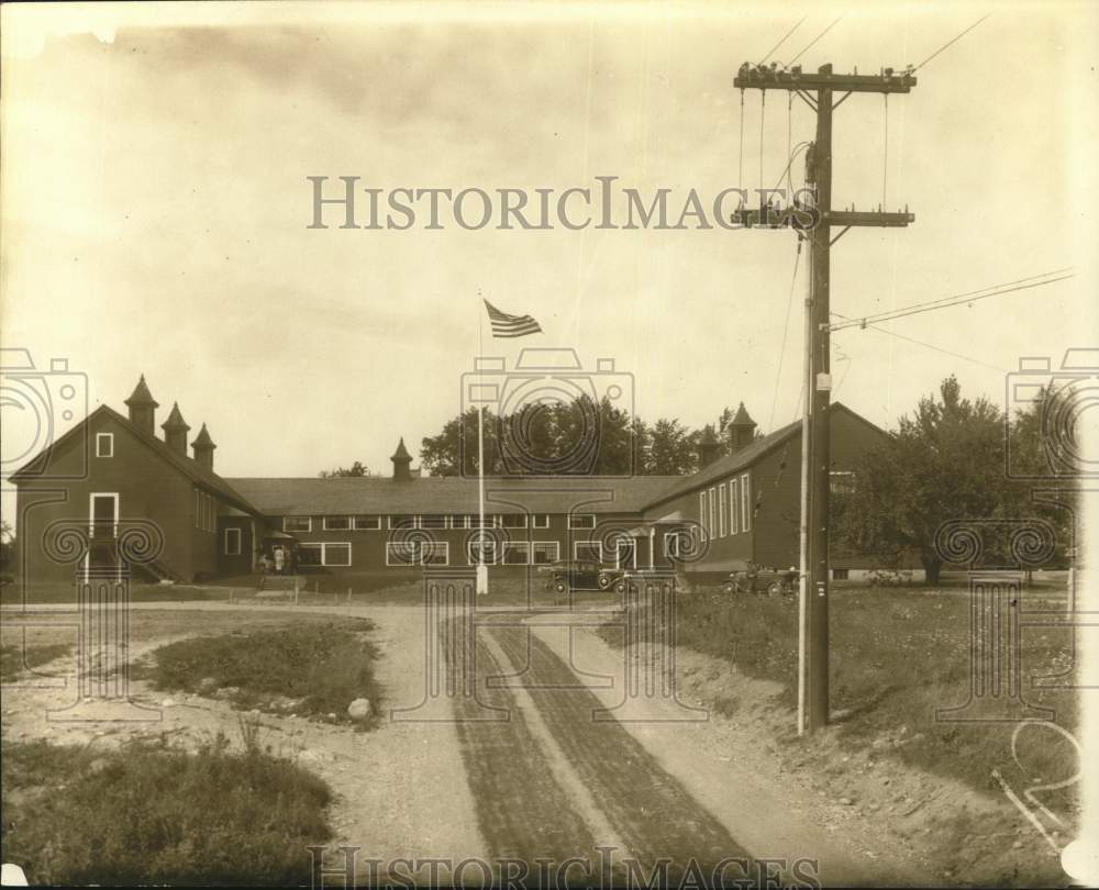 1932 Press Photo Bennington College campus - tub37730- Historic Images