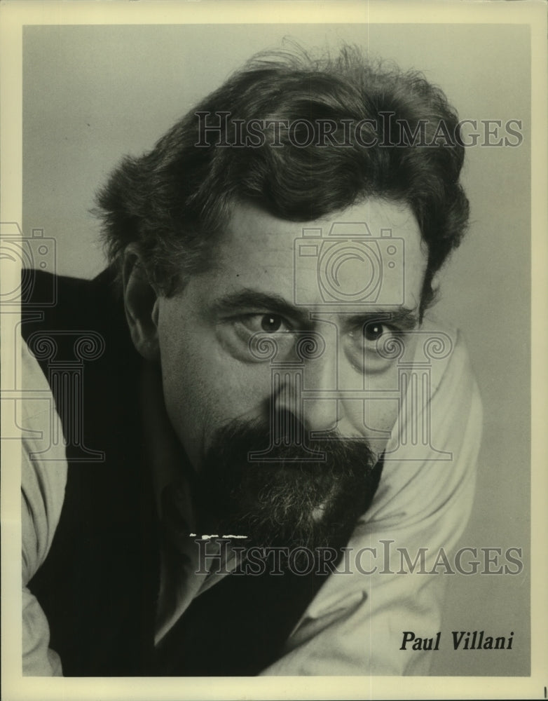 Press Photo Actor Paul Villani - tup00084- Historic Images