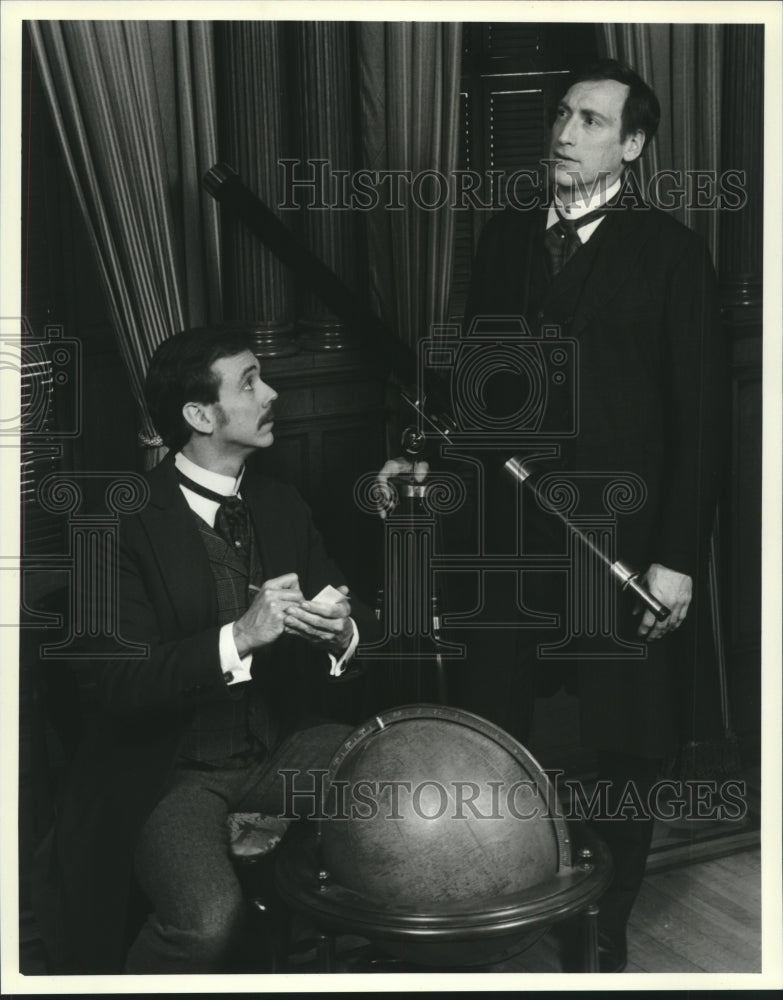 1996 Press Photo Scene from Sherlock&#39;s Secret Life at the NYS Theatre Institute- Historic Images