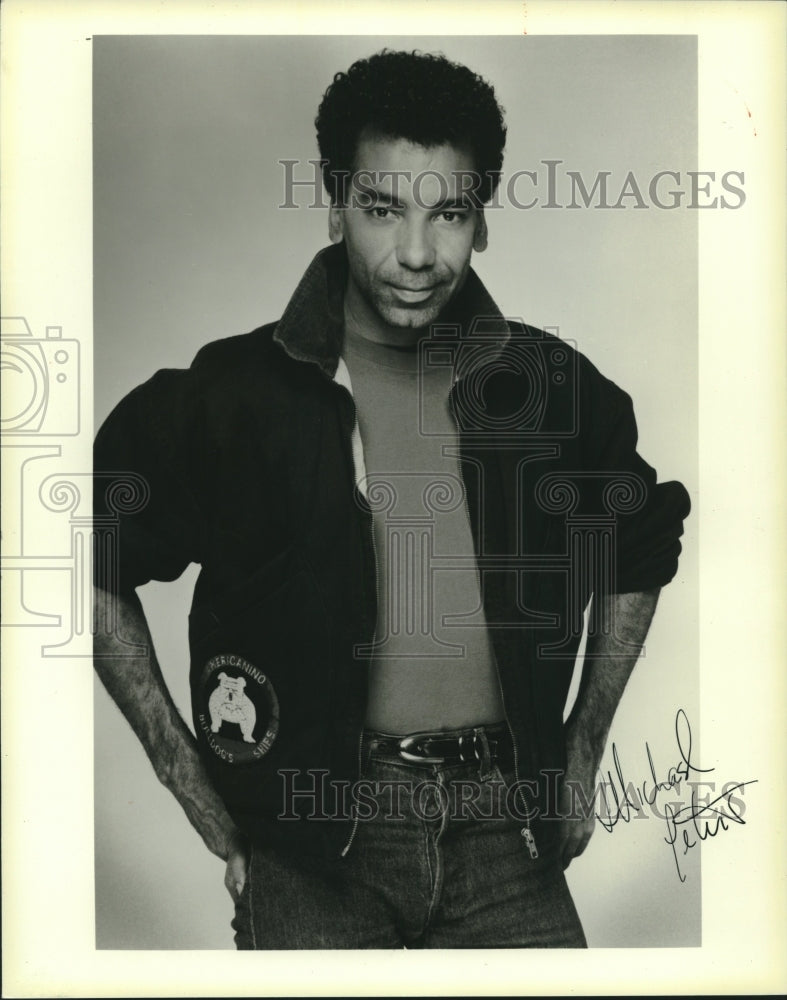 Press Photo Stage performer Michael Peters, Jacob's Pillow, Massachusetts- Historic Images