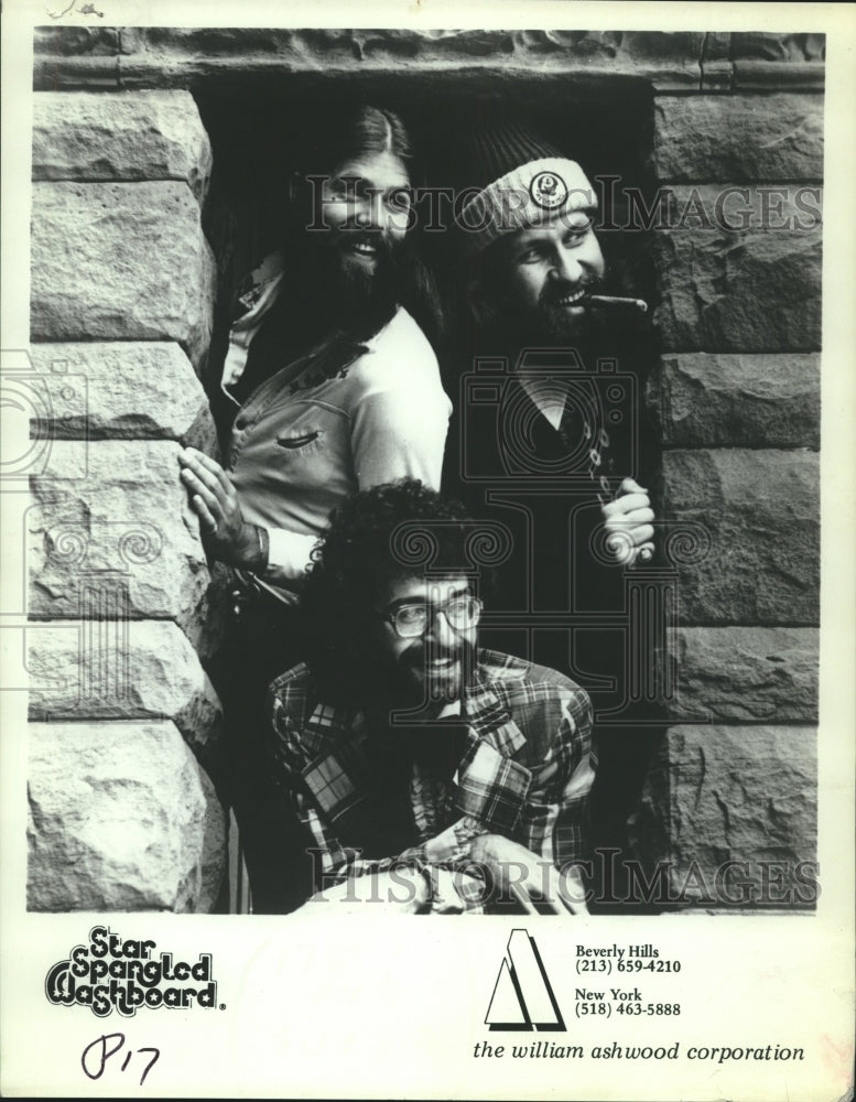 1978 Press Photo Members of the vintage washboard band Star Spangled Washboard- Historic Images