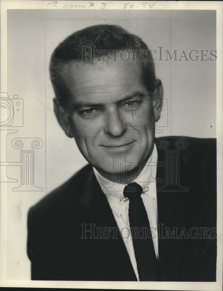 1966 Press Photo Sportscaster Jack Whitaker - tup02840- Historic Images