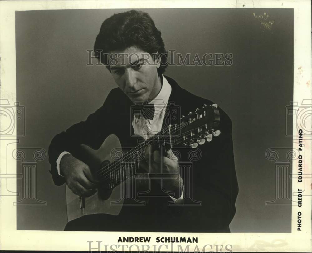 1983 Press Photo Musical performer Andrew Schulman - tup02990- Historic Images