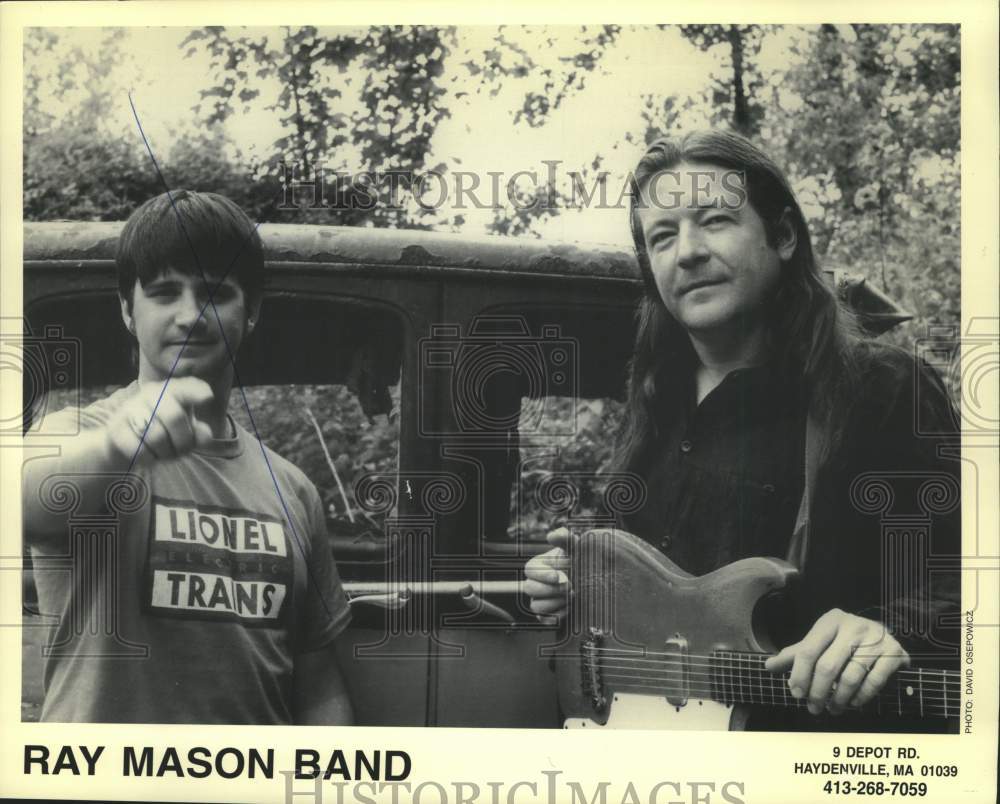 1999 Press Photo Musical performers The Ray Mason Band - tup03040- Historic Images