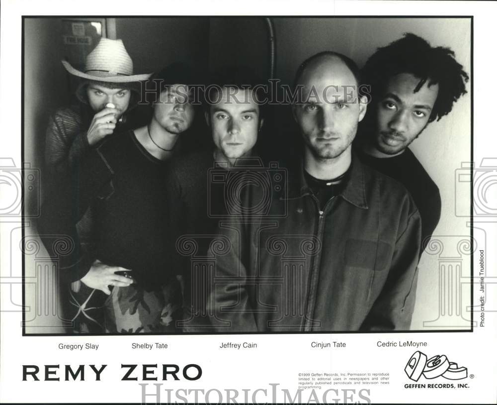 1999 Press Photo Geffen Records recording artists Remy Zero - tup03043- Historic Images