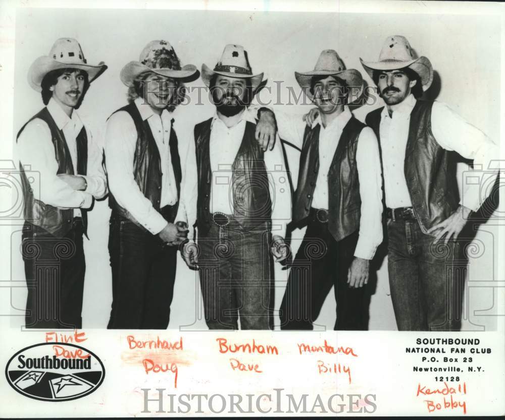 1984 Press Photo New York musicians Southbound - tup03062- Historic Images