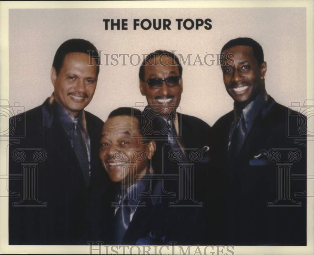2004 Press Photo Recording artists The Four Tops - tup03282- Historic Images