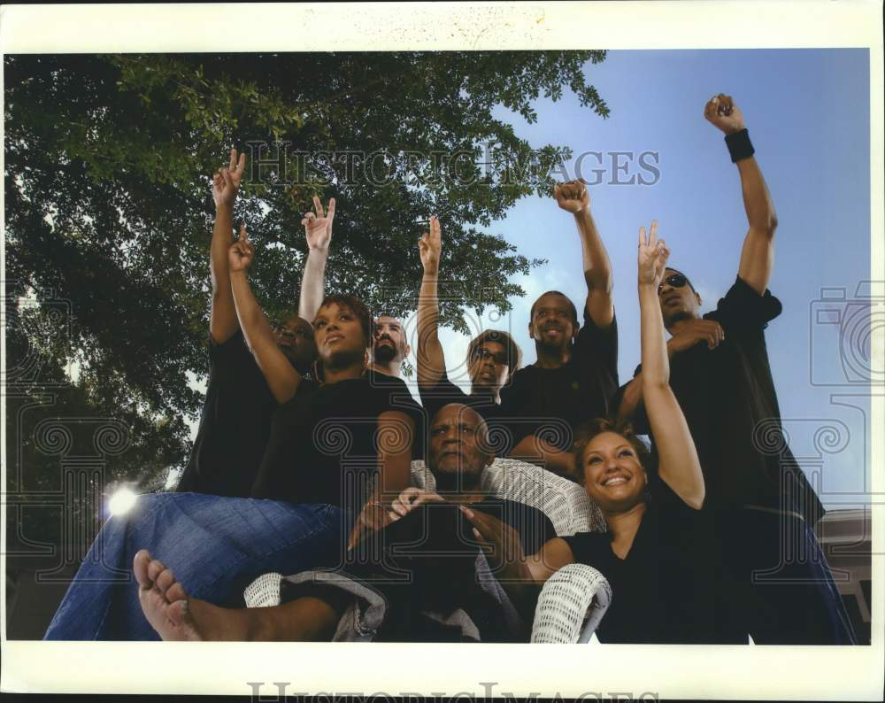 2008 Press Photo Recording artists Arrested Development - tup03294- Historic Images