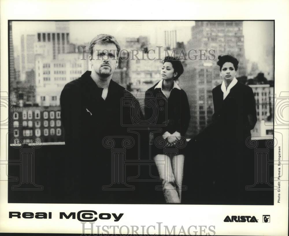 1995 Press Photo Arista Records recording artists Real McCoy - tup03333- Historic Images