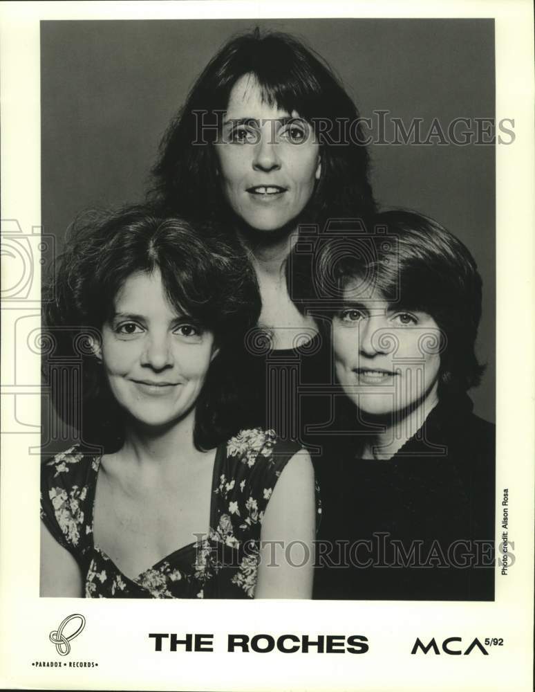 1992 Press Photo Paradox Records recording artists The Roches - tup03532- Historic Images