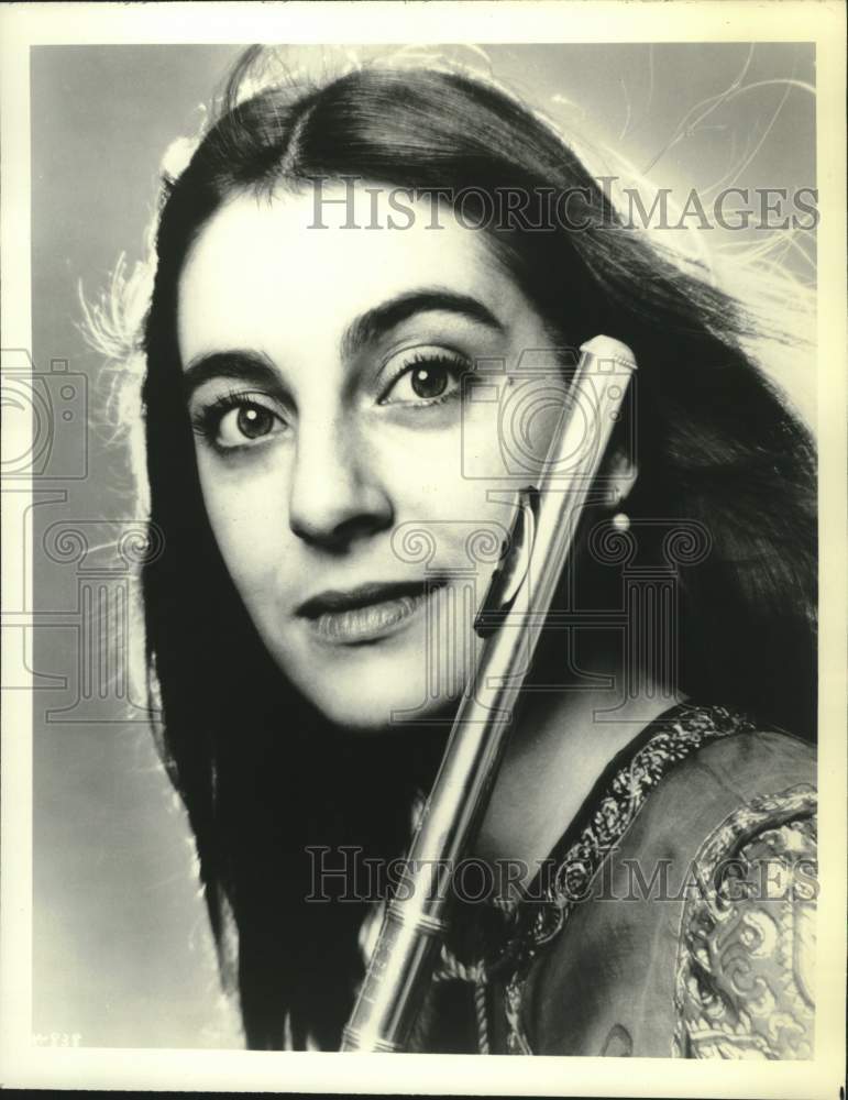 1980 Press Photo New York flutist Carol Wincenc - tup03573- Historic Images