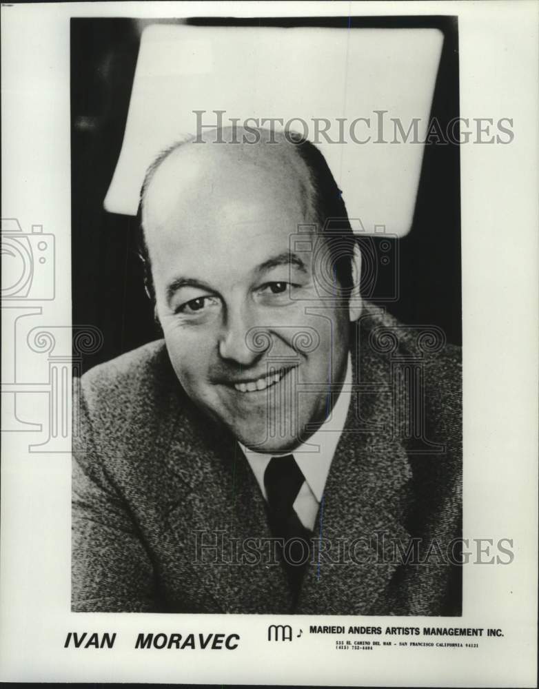 1981 Press Photo Concert pianist Ivan Moravec - tup03583- Historic Images