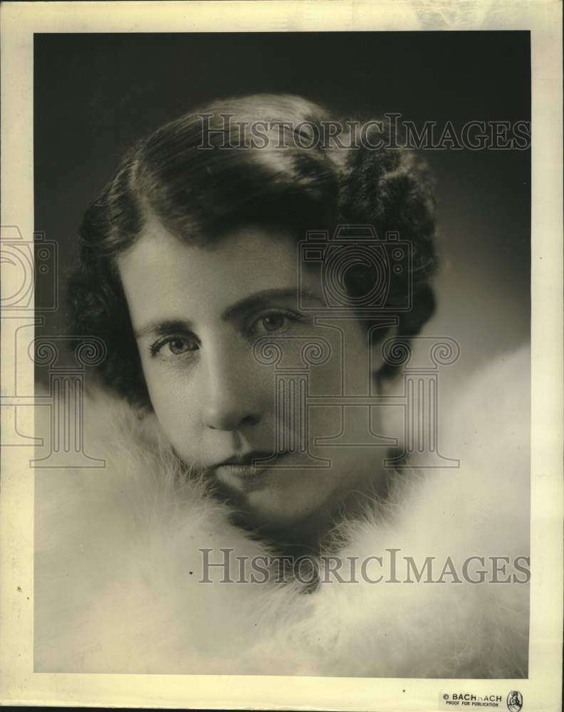1940 Press Photo Mrs. Townsend Morey, Albany Academy Mothers group, New York