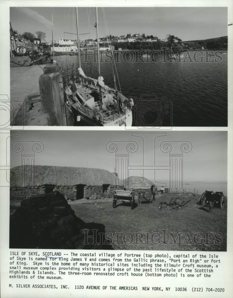 1987 Press Photo Scenes from the Isle of Skye in Scotland - tup03792- Historic Images
