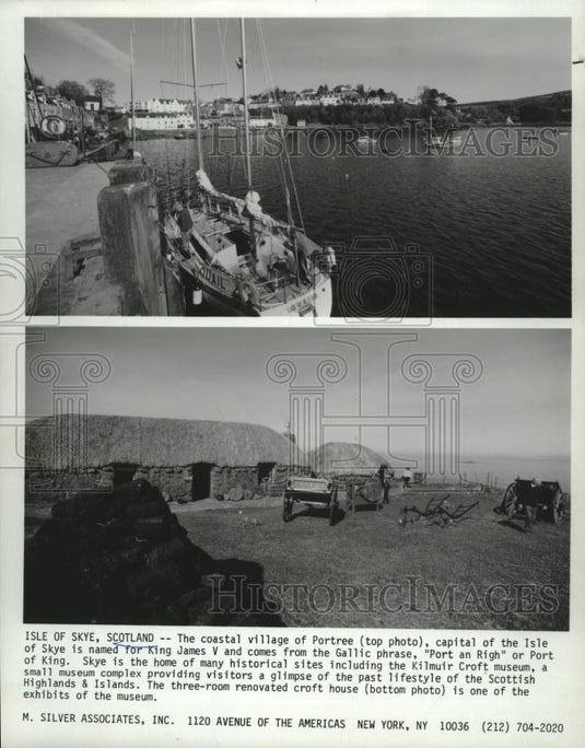 1987 Press Photo Scenes from the Isle of Skye in Scotland - tup03792- Historic Images