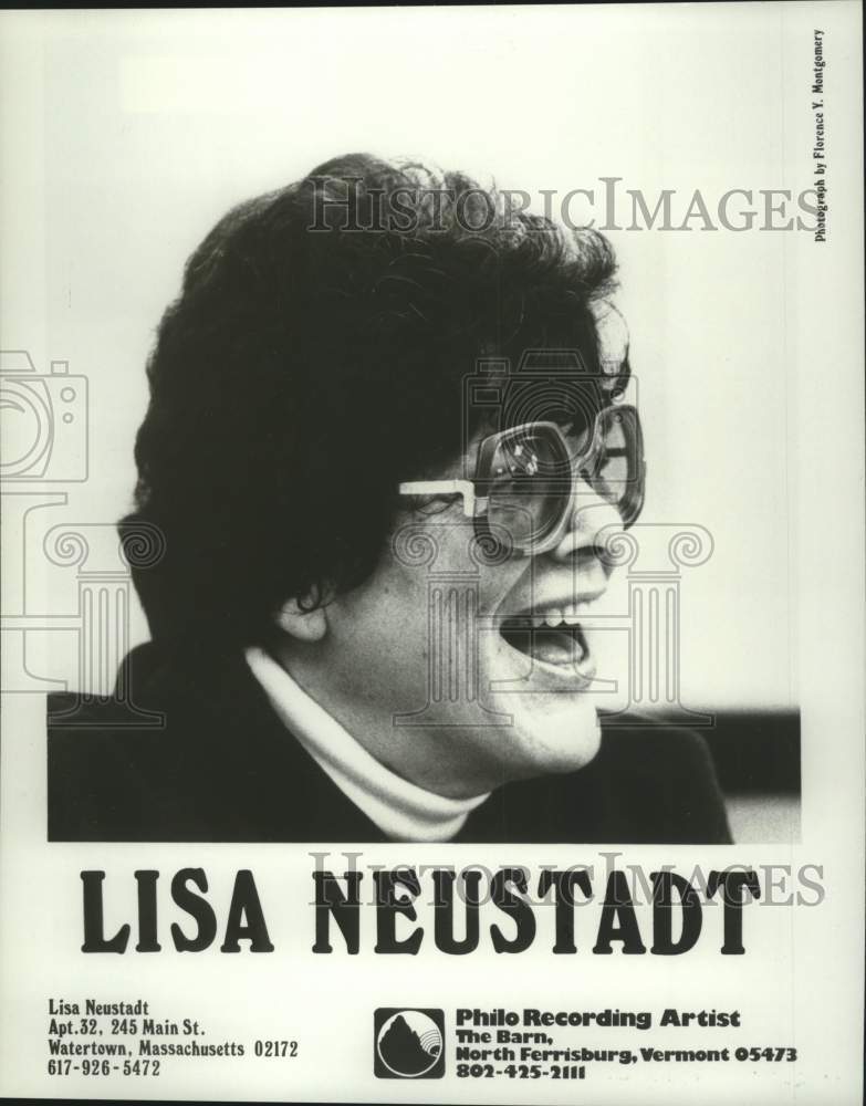 1984 Press Photo Philo Recording Artist Lisa Neustadt - tup03907- Historic Images
