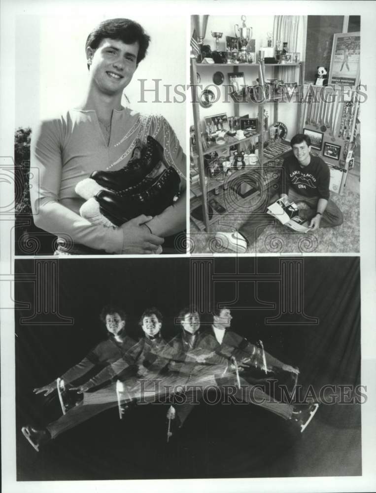 1984 Press Photo US Olympic ice skater Brian Boitano - tup03958- Historic Images